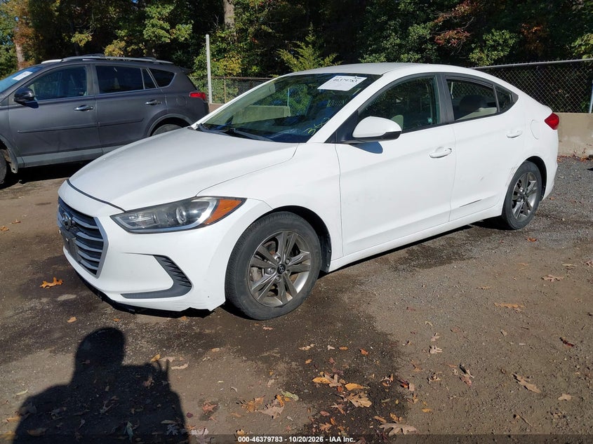 2017 Hyundai Elantra Se, Удар спереди, IAAI, VIN 5NPD84LF6HH056850 — фото 2
