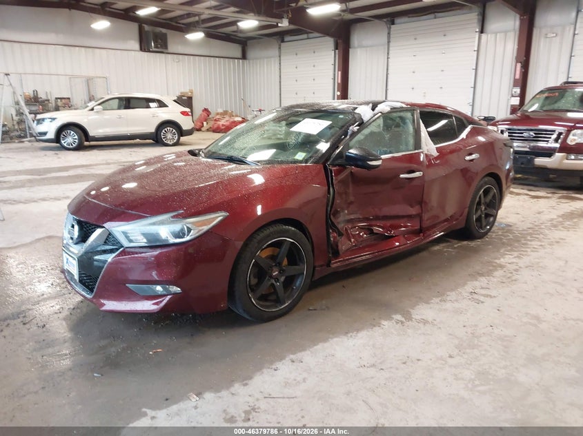 2017 Nissan Maxima 3.5 Platinum, Normal Wear & Tear, IAAI, VIN 1N4AA6AP5HC404993 — photo 2