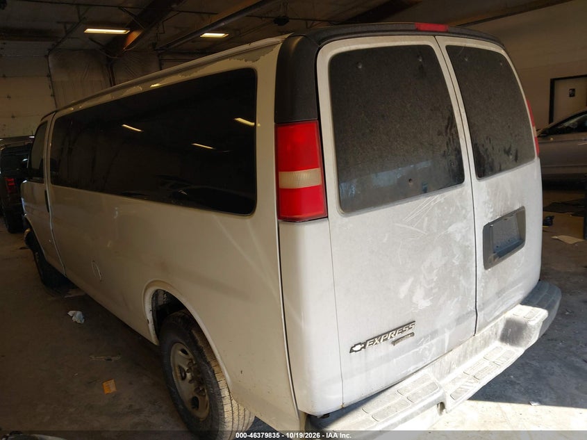 Vin: 1gazg1faxd1110927, lot: 46880182, chevrolet express 3500 lt 20133