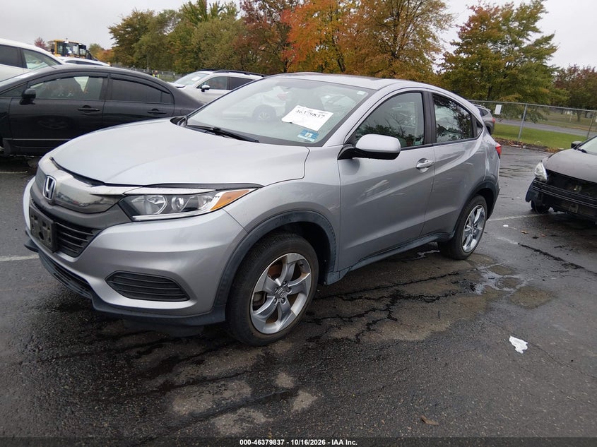 2020 Honda Hr-V Awd Lx, Затопление, IAAI, VIN 3CZRU6H39LM716016 — фото 2