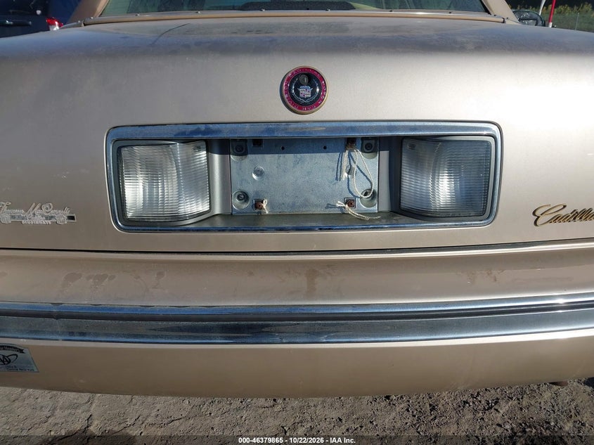 CADILLAC DEVILLE 1995 VIN 1G6KD52B3SU220031