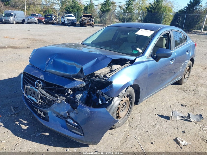 2017 Mazda Mazda3 Sport, Front End, IAAI, VIN 3MZBN1U78HM110209 — photo 2