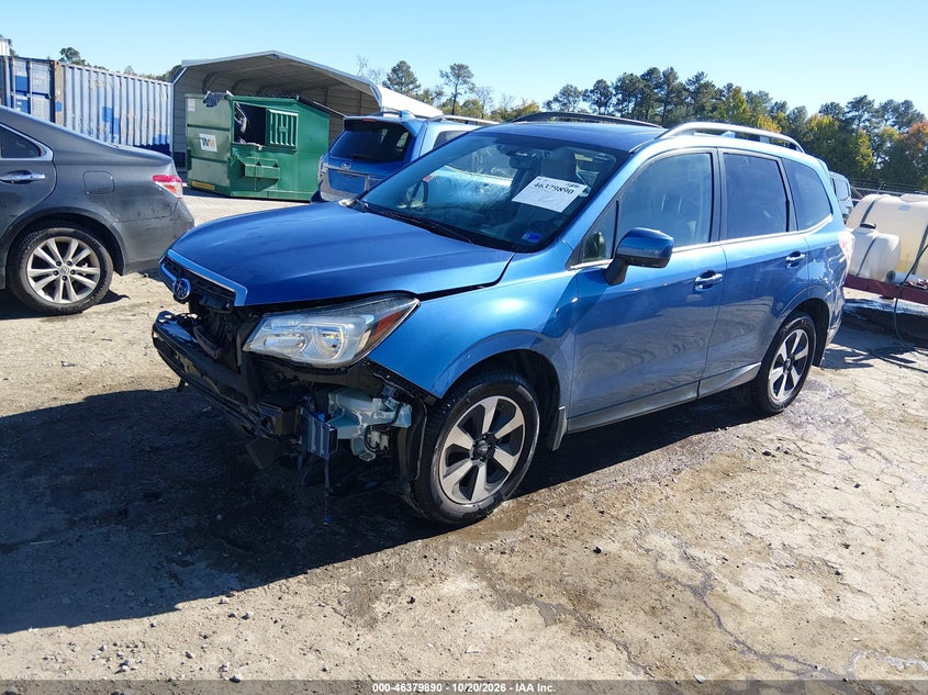 Vin: jf2sjagc0hh595345, lot: 46880236, subaru forester 2.5i premium 20172