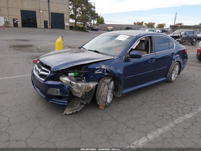 Vin: 4s3bmbk68b3255412, lot: 46880250, subaru legacy 2.5i limited 20112