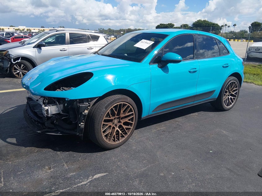 Vin: wp1aa2a52klb00950, lot: 46880259, porsche macan 20192