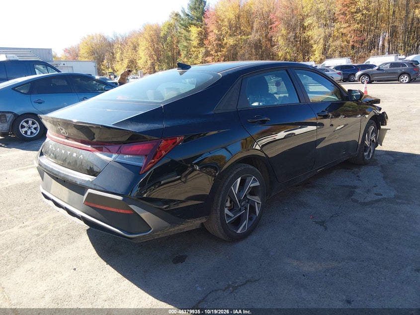 Vin: kmhlm4dg7su914334, lot: 46880281, hyundai elantra sel sport 20254