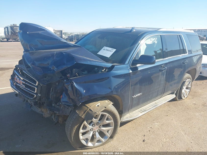 2018 GMC Yukon Slt, Front End, IAAI, VIN 1GKS2BKC4JR265737 — photo 2