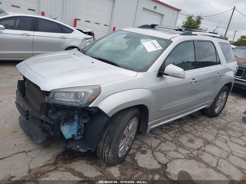 2015 GMC Acadia Denali, Front End, IAAI, VIN 1GKKVTKD5FJ281067 — photo 2