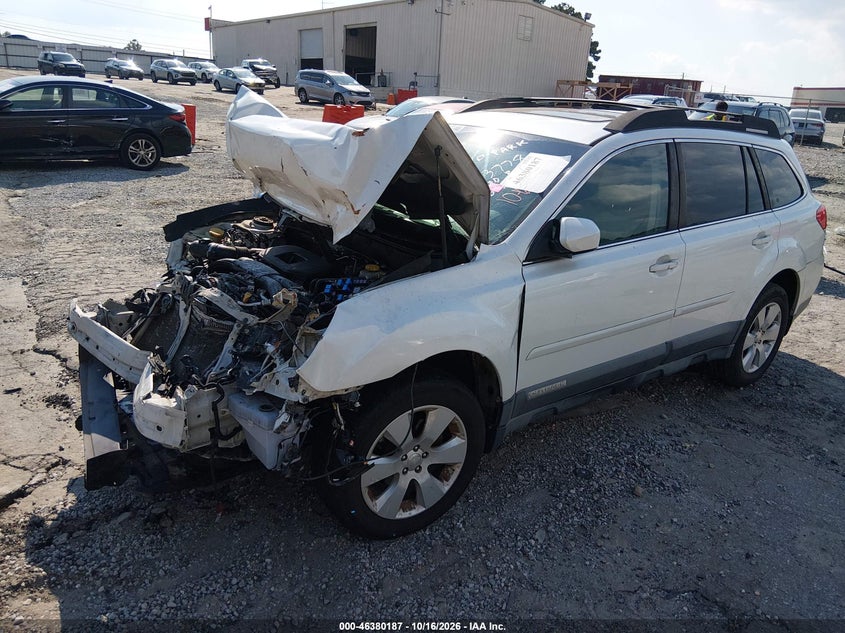 Vin: 4s4brccc3b3403778, lot: 46880533, subaru outback 2.5i premium 20112