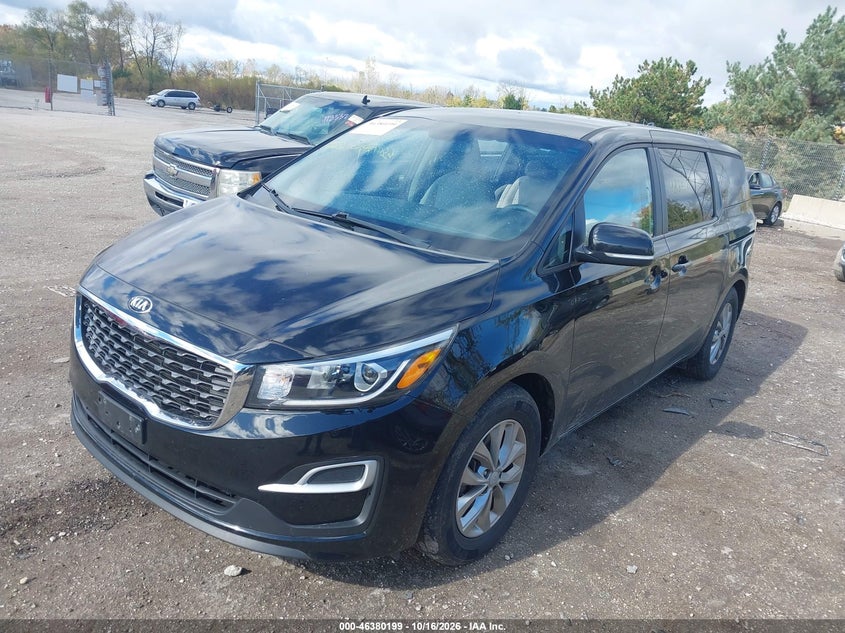 2019 Kia Sedona Lx, Угон, IAAI, VIN KNDMB5C13K6538737 — фото 2