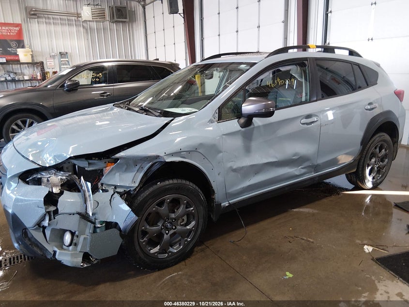 Vin: jf2gthsc0mh317376, lot: 46880575, subaru crosstrek sport 20212
