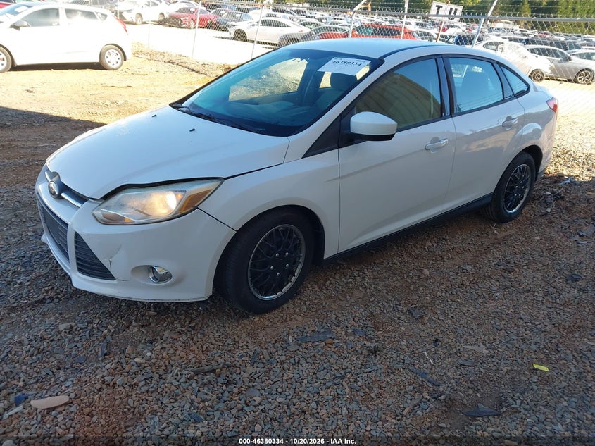 2012 Ford Focus Se, Unknown, IAAI, VIN 1FAHP3F24C1470873 — photo 2