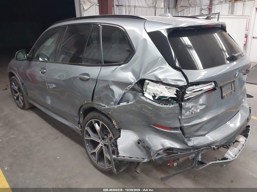 Vin: 5ux43eu09s9x97636, lot: 46880681, bmw x5 phev xdrive50e 20253