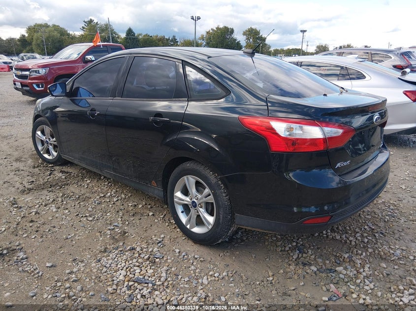 Vin: 1fadp3f25el252524, lot: 46880685, ford focus se 20143