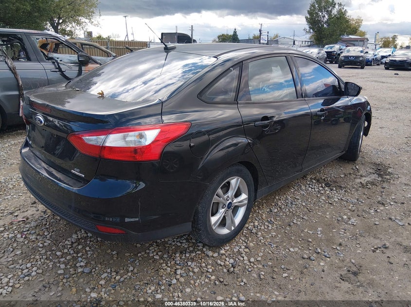 Vin: 1fadp3f25el252524, lot: 46880685, ford focus se 20144