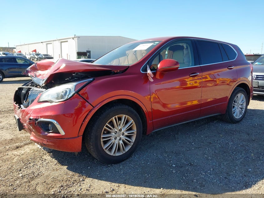 2017 Buick Envision Preferred, Біо/хімія, IAAI, VIN LRBFXASA4HD045382 — фото 2