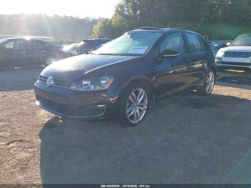 Vin: 3vwra7auxfm028180, lot: 46880736, volkswagen golf tdi sel 4-door 20152