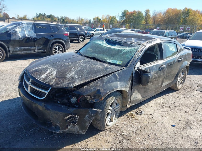 2010 Dodge Avenger R/T, Rollover, IAAI, VIN 1B3CC5FB8AN211057 — photo 2