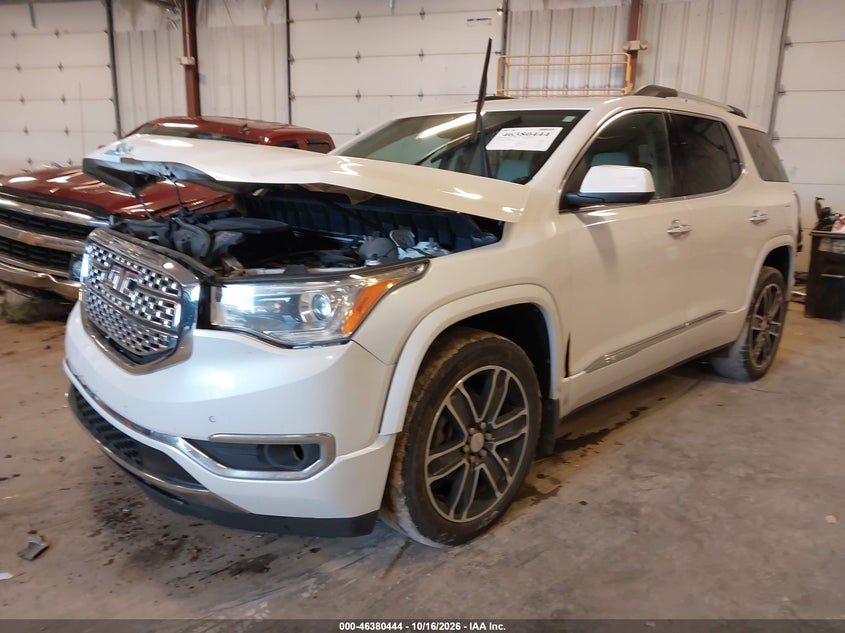 Vin: 1gkknxls1hz289997, lot: 46880791, gmc acadia denali 20172