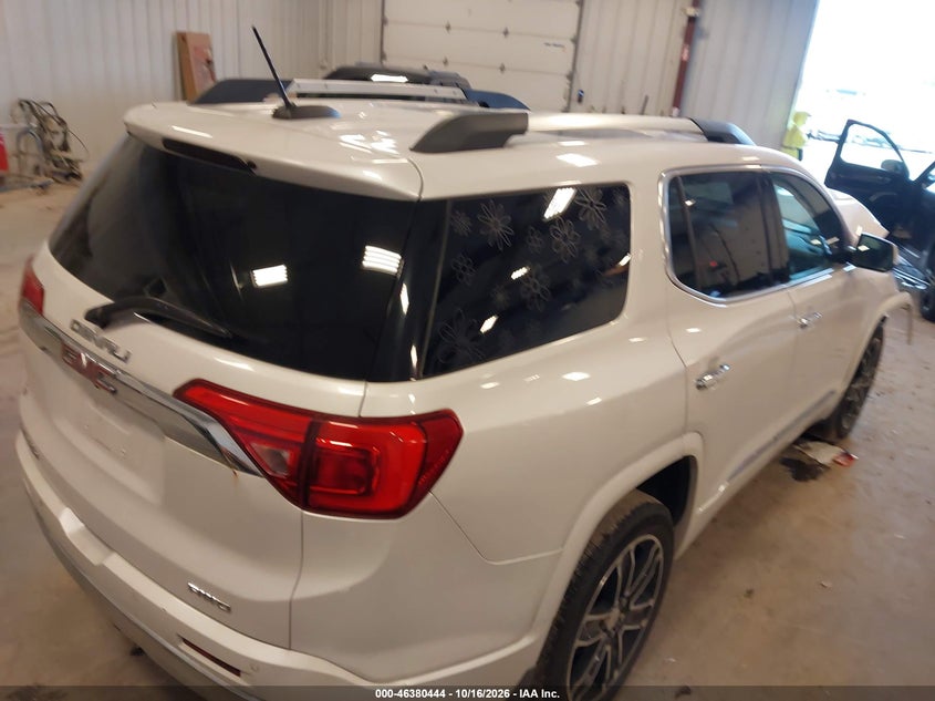 Vin: 1gkknxls1hz289997, lot: 46880791, gmc acadia denali 20174
