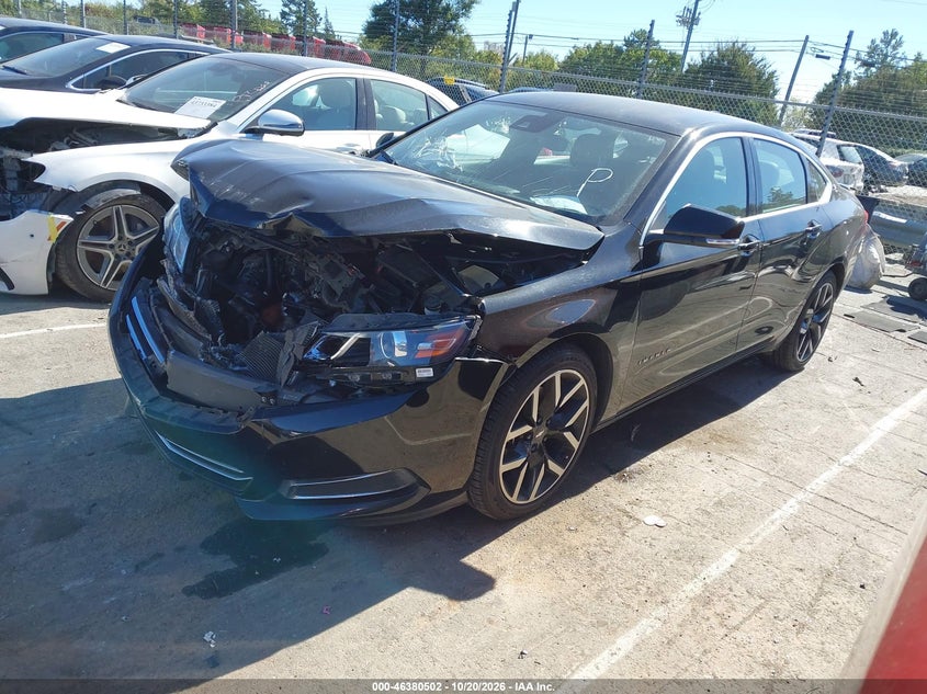 Vin: 1g1125s33fu147572, lot: 46880849, chevrolet impala 2lt 20152