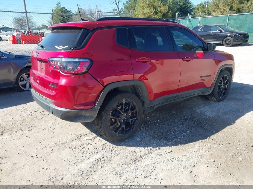 Vin: 3c4njdbn1tt168286, lot: 46880882, jeep compass latitude altitude 20264