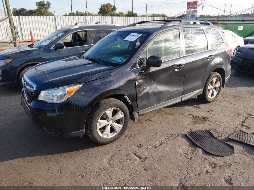2016 Subaru Forester 2.5I Limited, Unknown, IAAI, VIN JF2SJAHC5GH498834 — photo 2