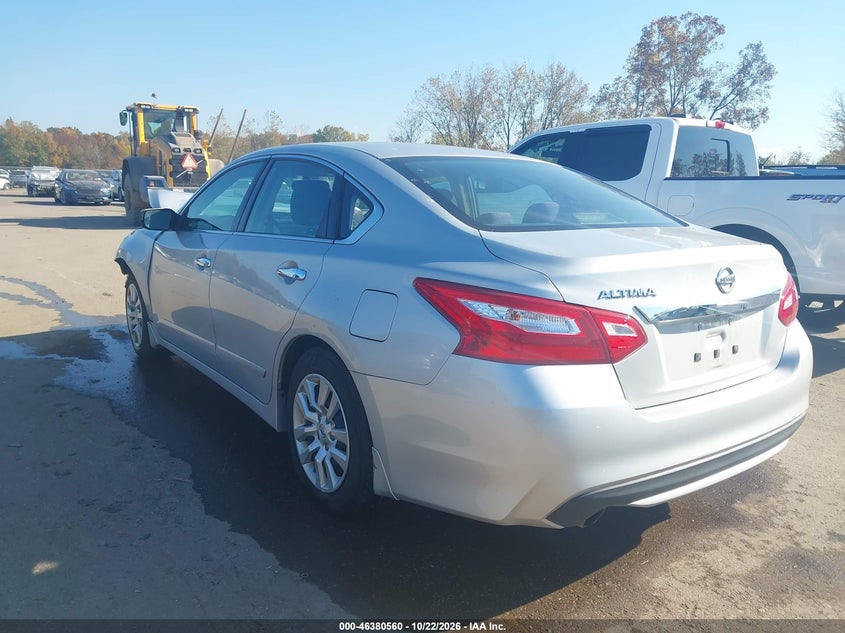 Vin: 1n4al3ap6gc259549, lot: 46880907, nissan altima 2.5 s 20163