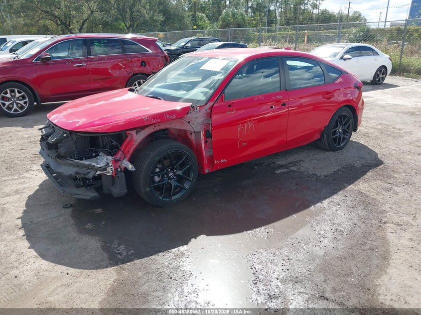 Vin: 19xfl2h83re005589, lot: 46880909, honda civic sport 20242