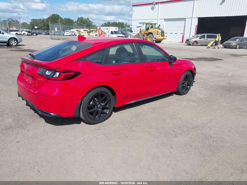 Vin: 19xfl2h83re005589, lot: 46880909, honda civic sport 20244