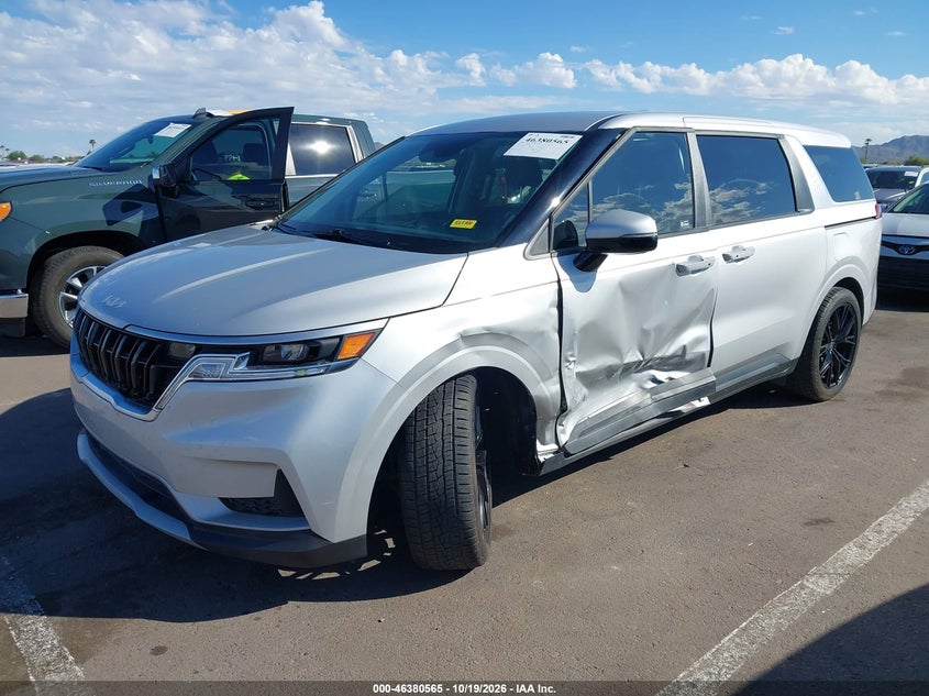 Vin: kndnb4h31n6158079, lot: 46880912, kia carnival mpv lx seat package 20222