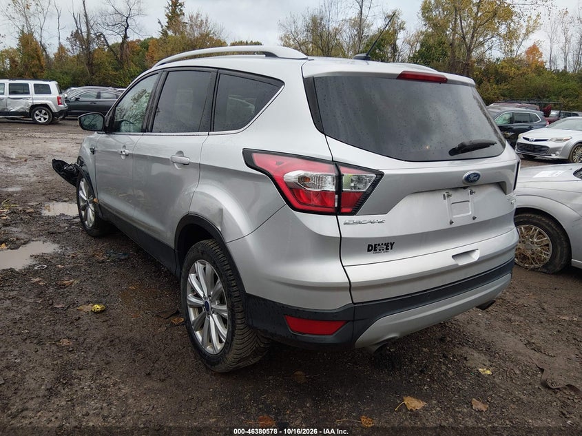 Vin: 1fmcu9j96hud09104, lot: 46880925, ford escape titanium 20173
