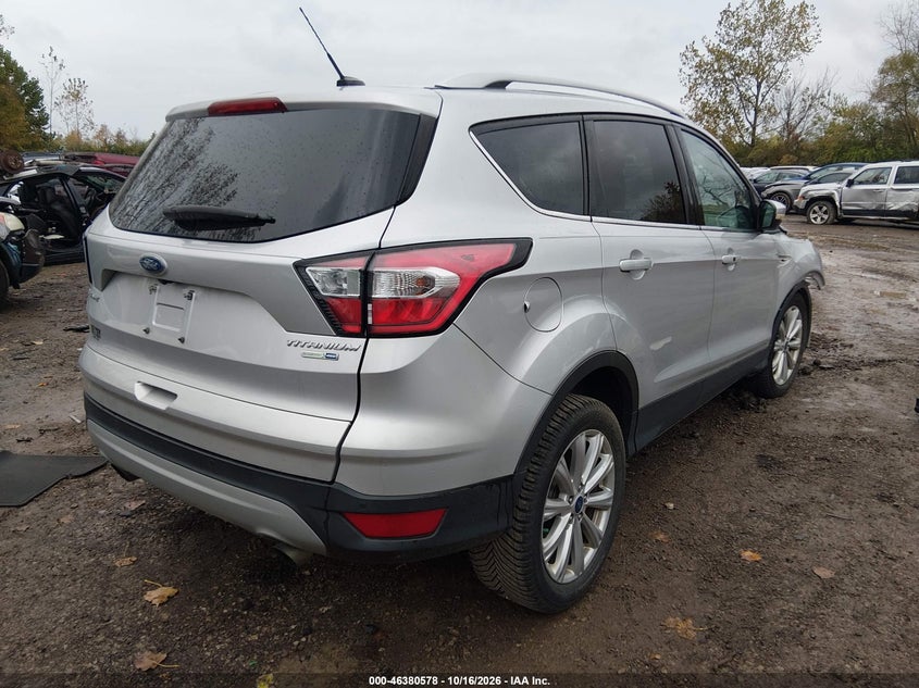 Vin: 1fmcu9j96hud09104, lot: 46880925, ford escape titanium 20174