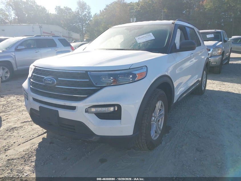 2023 Ford Explorer Xlt, Left Side, IAAI, VIN 1FMSK7DHXPGA57136 — photo 2