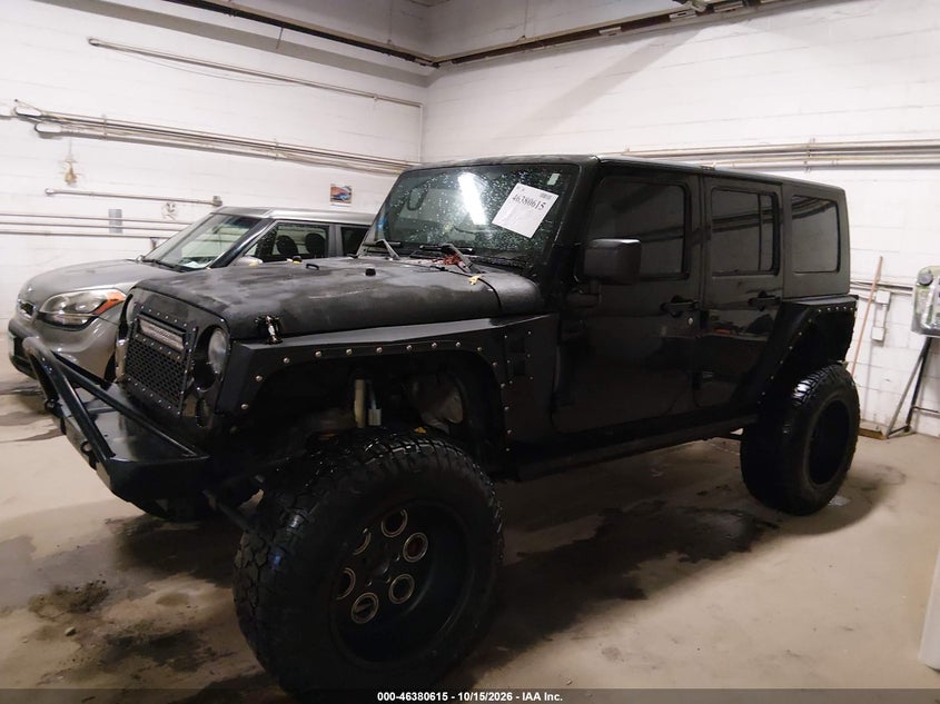 2010 Jeep Wrangler Unlimited Sport, Normal Wear & Tear, IAAI, VIN 1J4BA3H13AL183795 — photo 2