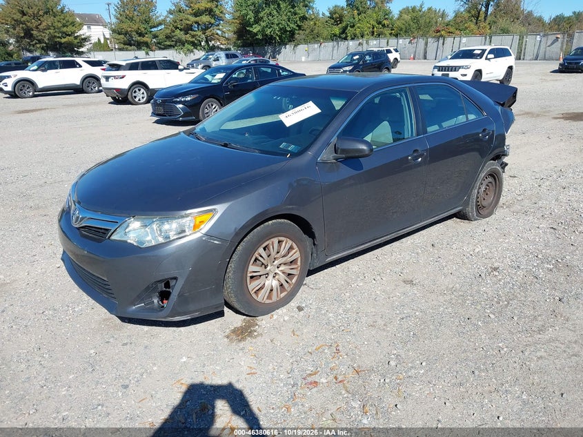2013 Toyota Camry Le, Удар ззаду, IAAI, VIN 4T1BF1FK2DU300185 — фото 2