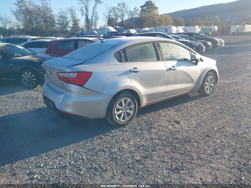 Vin: knadm4a33g6652072, lot: 46880964, kia rio lx 20164