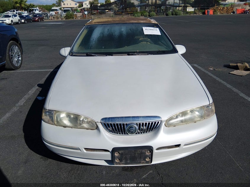 MERCURY COUGAR 1997 VIN 1MELM62W3VH630348