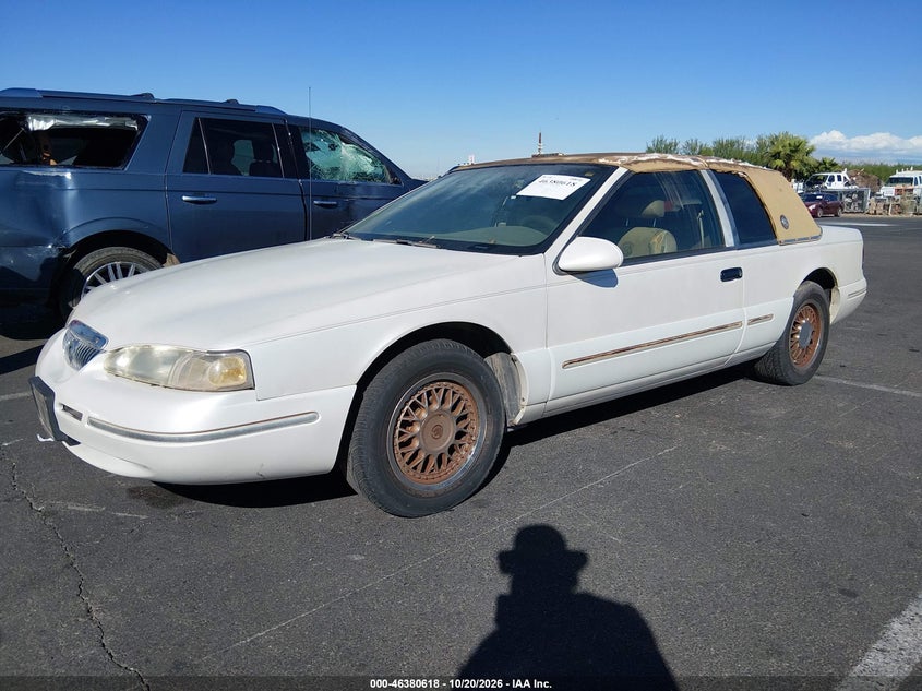 MERCURY COUGAR 1997 VIN 1MELM62W3VH630348