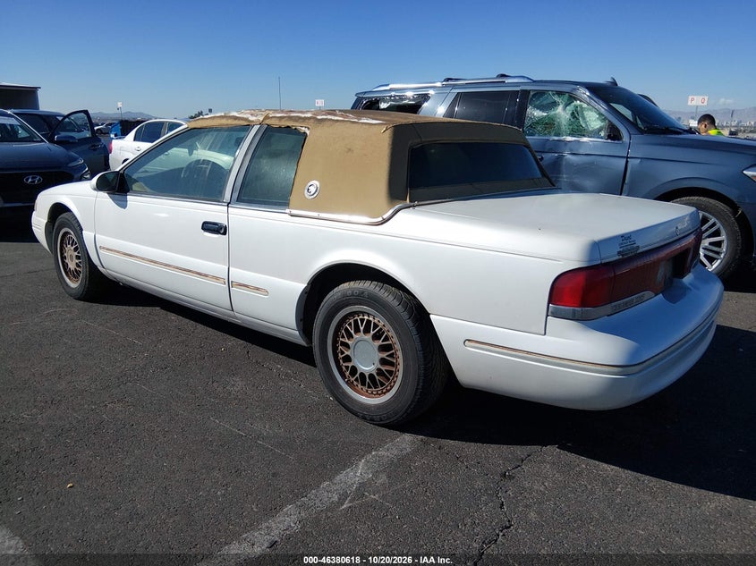 MERCURY COUGAR 1997 VIN 1MELM62W3VH630348