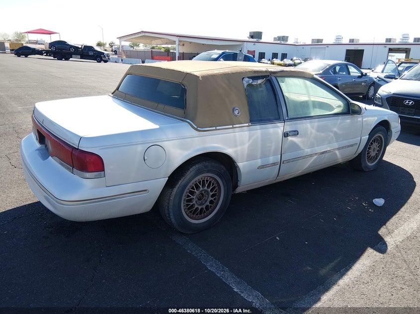 MERCURY COUGAR 1997 VIN 1MELM62W3VH630348