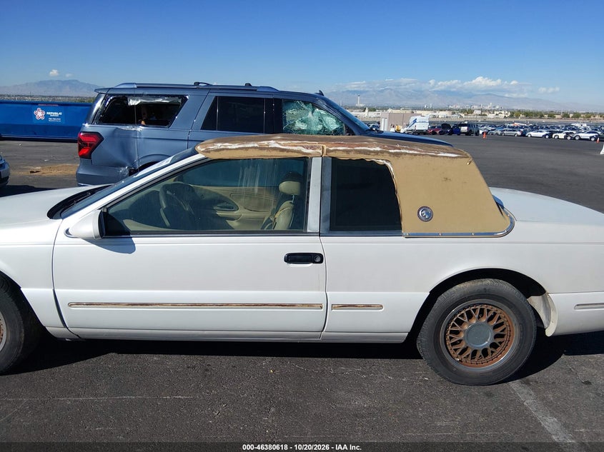 MERCURY COUGAR 1997 VIN 1MELM62W3VH630348