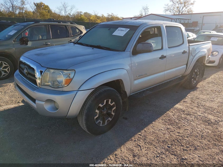 2005 Toyota Tacoma Base V6, Обычный износ, IAAI, VIN 5TELU42N35Z083206 — фото 2