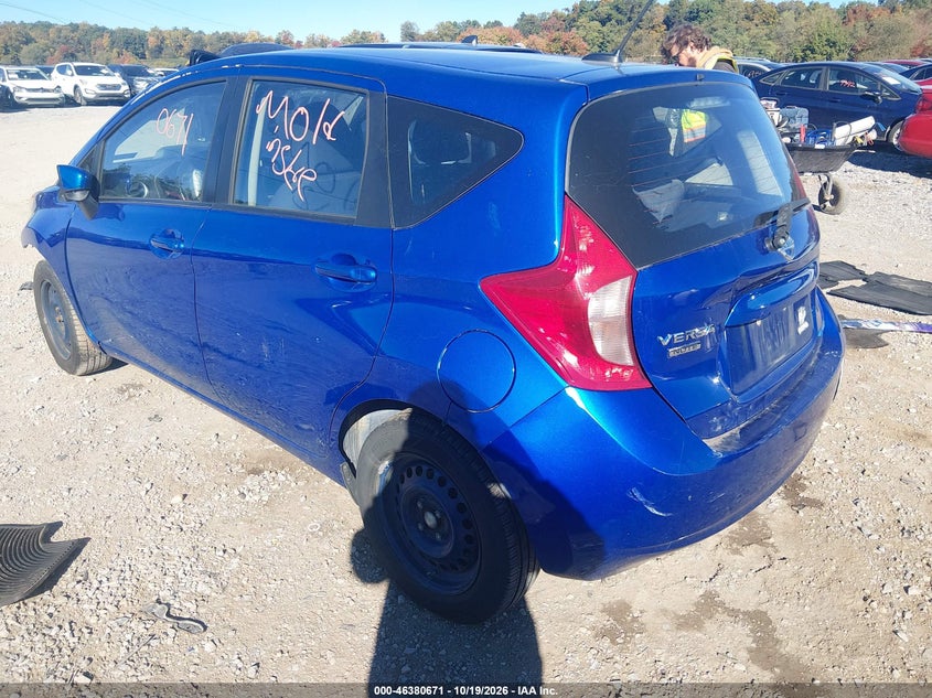 Vin: 3n1ce2cp9gl373931, lot: 46881018, nissan versa note s (sr)/s plus/sl/sr/sv 20163