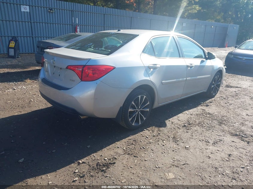 Vin: 2t1burhe7hc858763, lot: 46881049, toyota corolla xse 20174