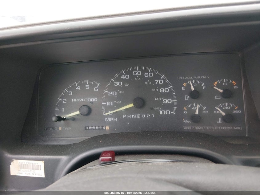 CHEVROLET C1500 1998 VIN 1GCEC14W4WZ233725