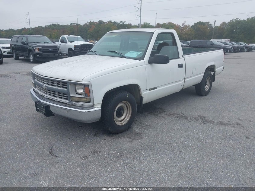 1998 Chevrolet C1500 Fleetside, Обычный износ, IAAI, VIN 1GCEC14W4WZ233725 — фото 2