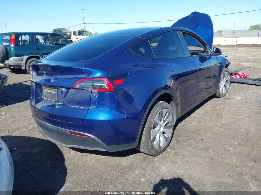 Vin: 7saygdee1pf747552, lot: 46881133, tesla model y awd/long range dual motor all-wheel drive 20234