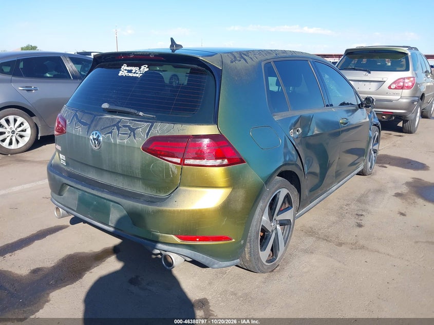 Vin: 3vw6t7au1lm002883, lot: 46881144, volkswagen golf gti 2.0t autobahn/2.0t s/2.0t se 20204