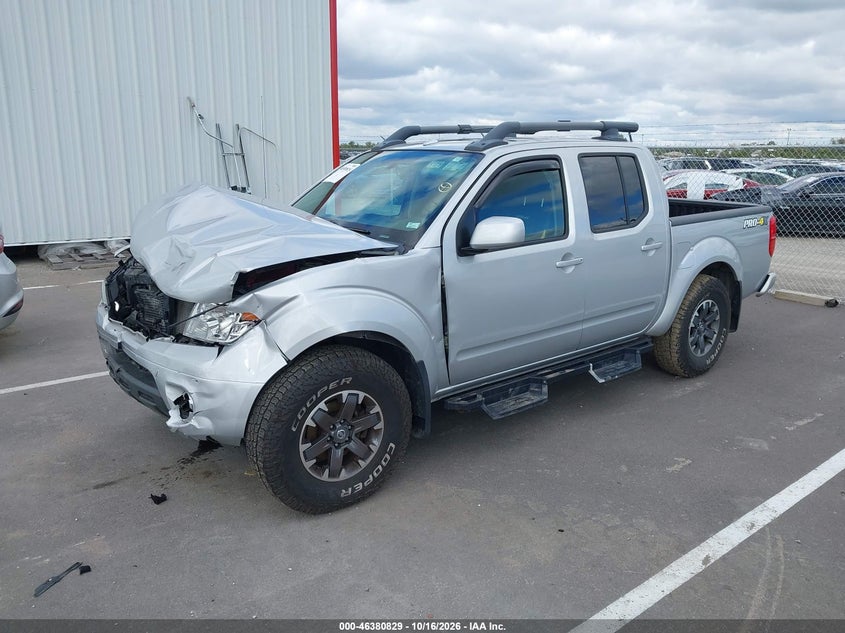 2017 Nissan Frontier Pro-4X, Удар спереди, IAAI, VIN 1N6DD0EV4HN774712 — фото 2
